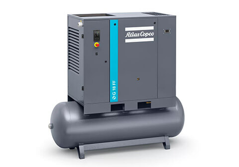 Atlas Copco Oil-Injected Air Compressor＜30HP